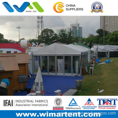 5m X 20m Outdoor Party Glass Wall Tent